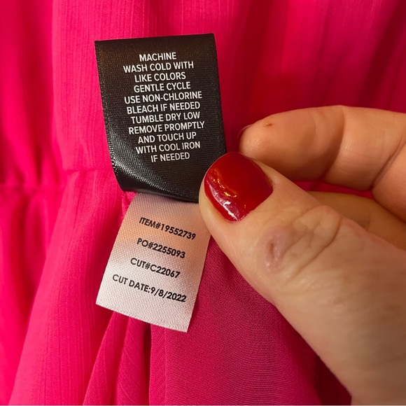 Torrid Hot Pink Ruffle Blouse - Picture 7 of 11